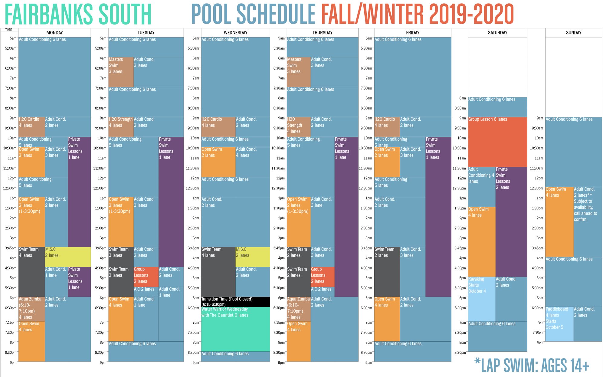 Alaska Club South Group Fitness Schedule FitnessRetro